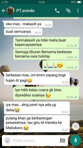 testimonial paket wisata jogja